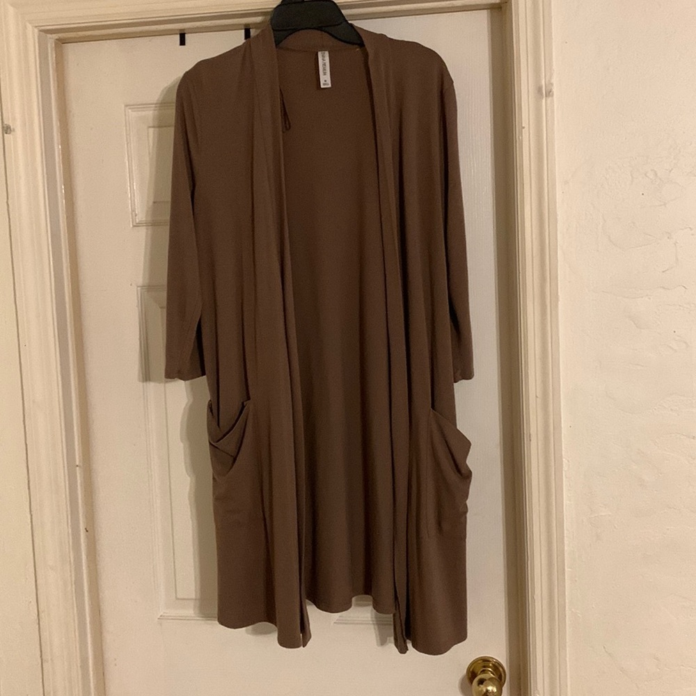Zenana Premium Brown light sweater